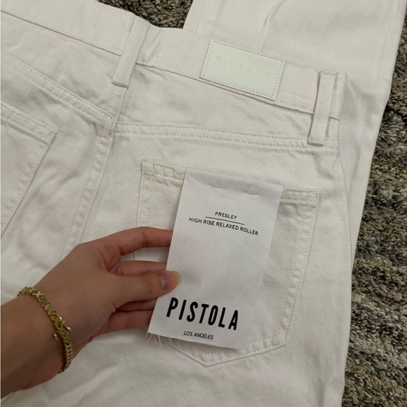 Pistola High Rise Relaxed Jeans Sz 25 | Pistola Presley High Rise Relaxed Roller - Picture 13 of 14